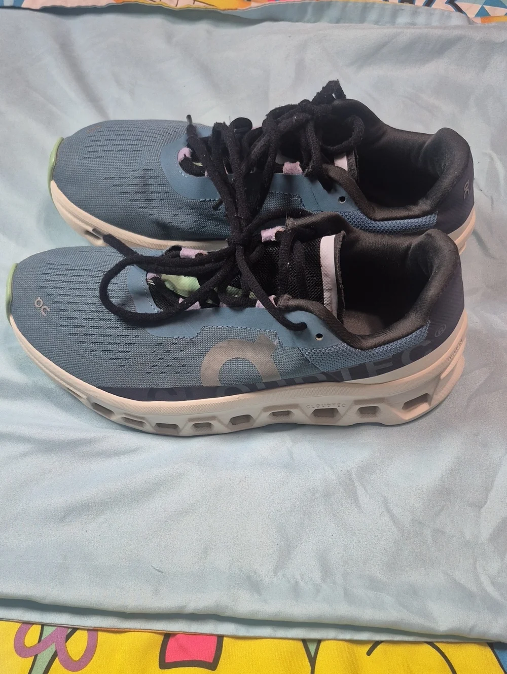 On Cloudrunning Women's Athletic Shoes - Blue